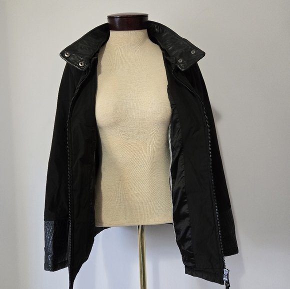 DANIER leather and polyester black jacket. Size XXS (seems a bit bigger) - Picture 10 of 15